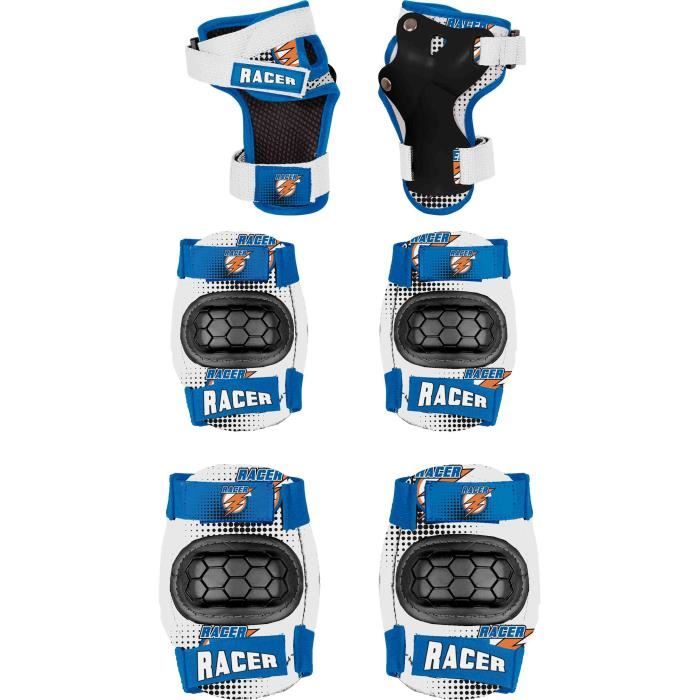 STREET TEENS Ensemble Protections Rollers / Vélo - Rose