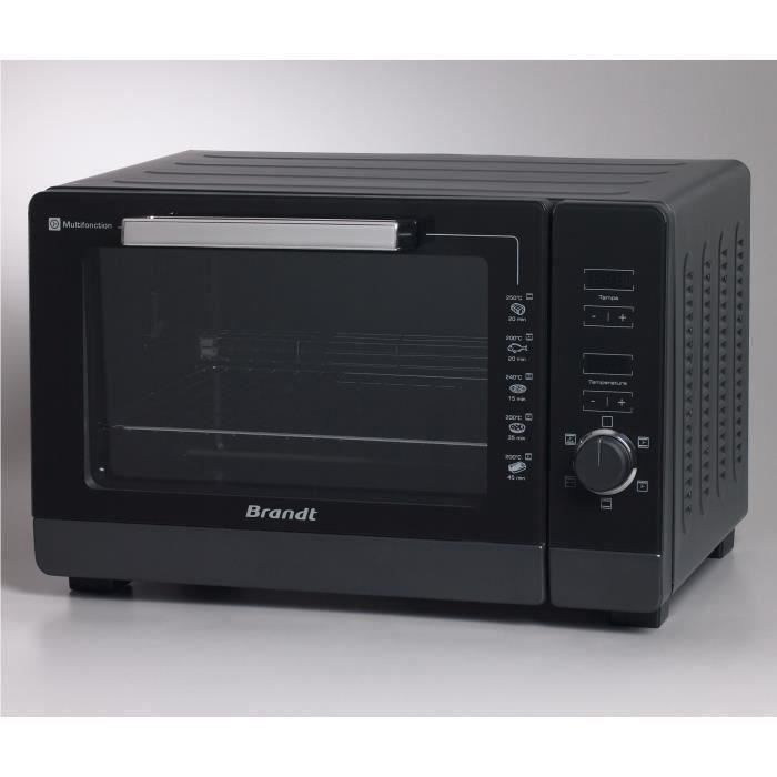 BRANDT FC405MHB Four Compact multifonction - 40L - 2100W - Noir - Pose libre