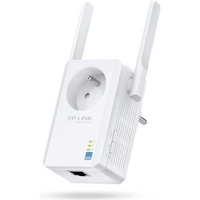 TP-LINK Répéteur Wi-Fi N 300 Mbps avec prise gigogne -WA865RE