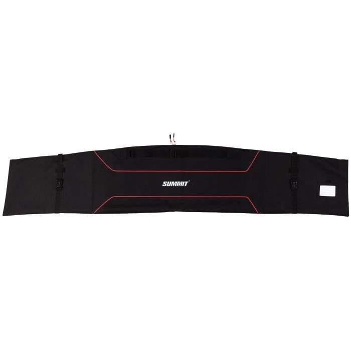 SUMMIT Housse de skis - Taille unique - Noir et rouge