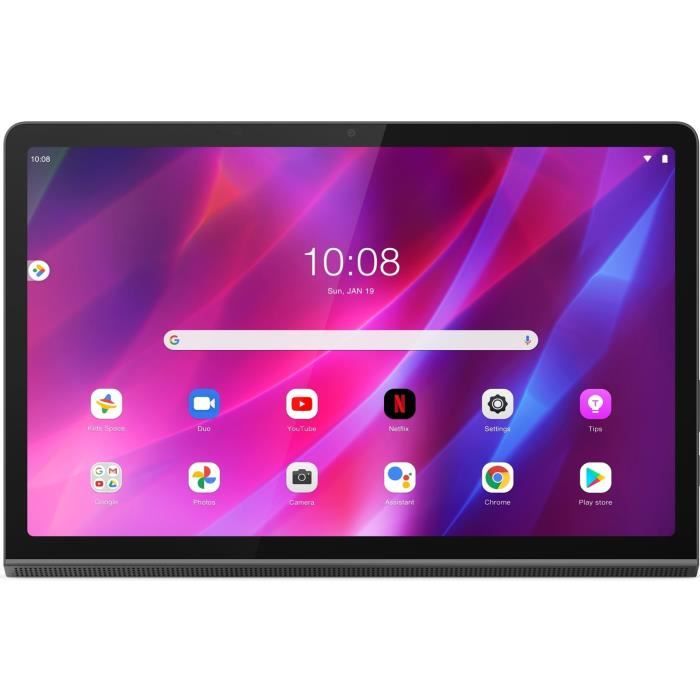 Tablette tactile - LENOVO Yoga Tab 11 - 11- 2K - 4Go RAM - 128Go ROM - Android 11 - Storm Grey