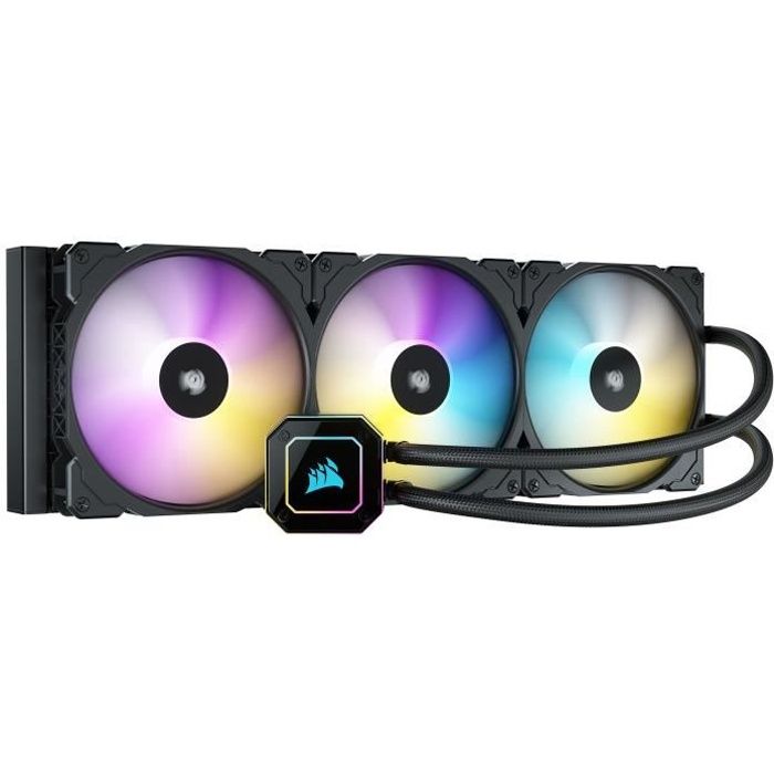 CORSAIR Ventilateur iCUE H170i ELITE CAPELLIX - Liquid CPU Cooler (CW-9060055-WW)