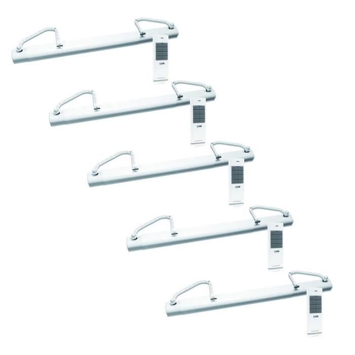 THOMSON Lot de 5 kits de motorisation pour volets 1-2 battants