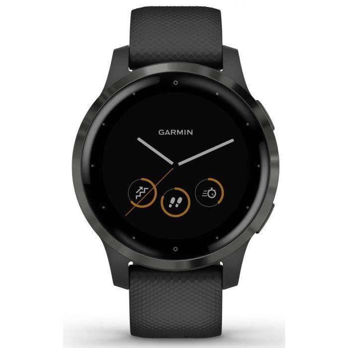 Garmin vivoactive 4S - Montre connectée GPS multisports - Gray Black
