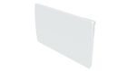 CARRERA Radiateur électrique à inertie céramique Jarpa - Programmation LCD - 1500 W - Façade en verre blanc