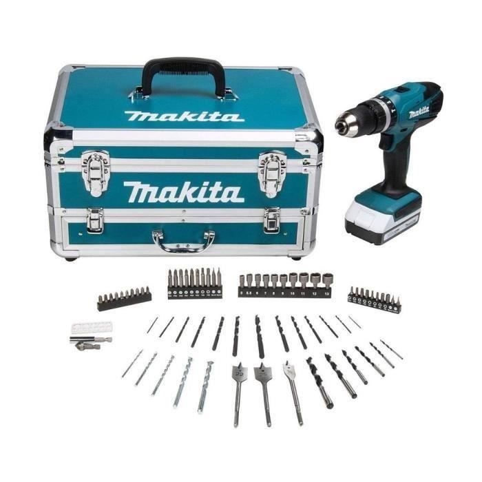 Destockage Perceusevisseuse à percussion sans fil MAKITA HP457DWX4