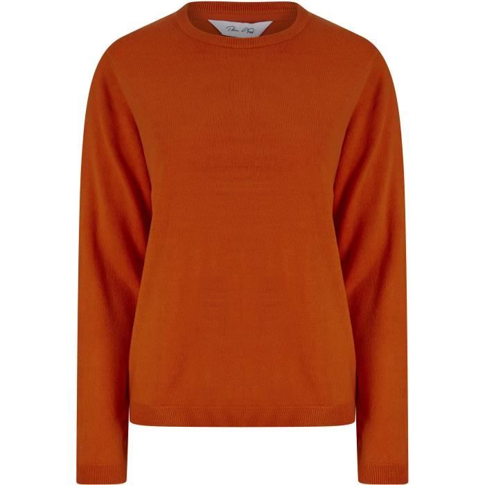 Pull rouille femme 2025