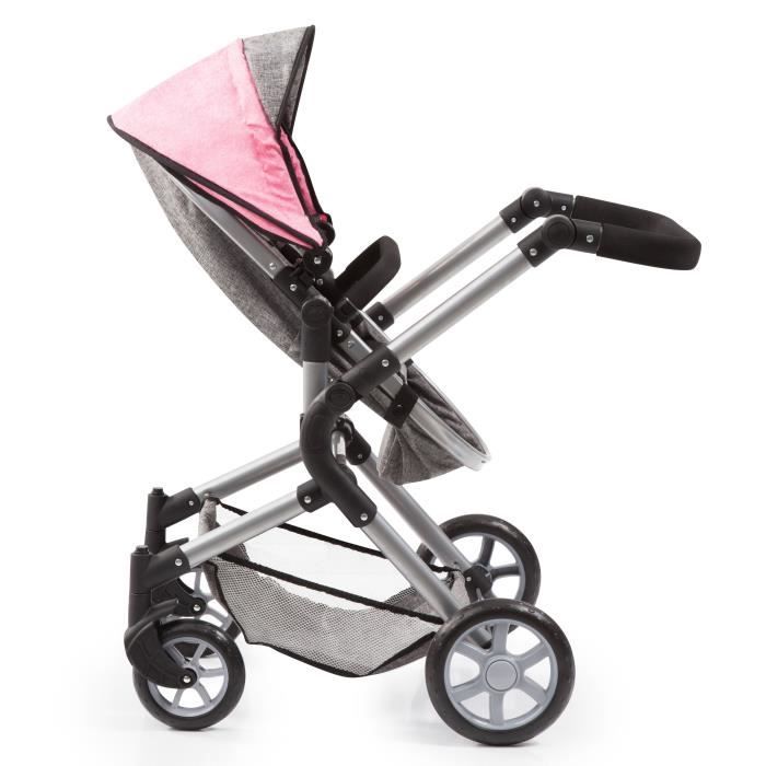 Poussette landau poupées rose Mode Bébé 81703-517 : Magasin de puériculture  et jouets de naissance : poussette et landau , cadeau de naissance