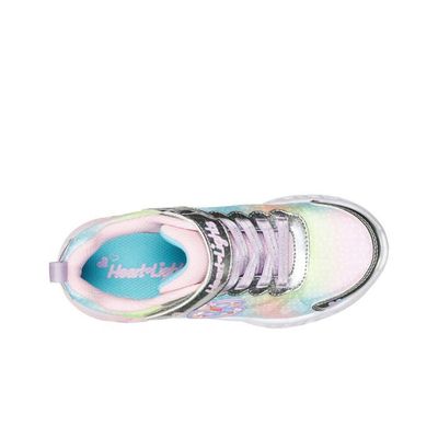 Baskets Lumineuses Peppa Pig Fille – Rose Pailleté – Lumières Clignotantes Talon – Chaussures Sport Officielles