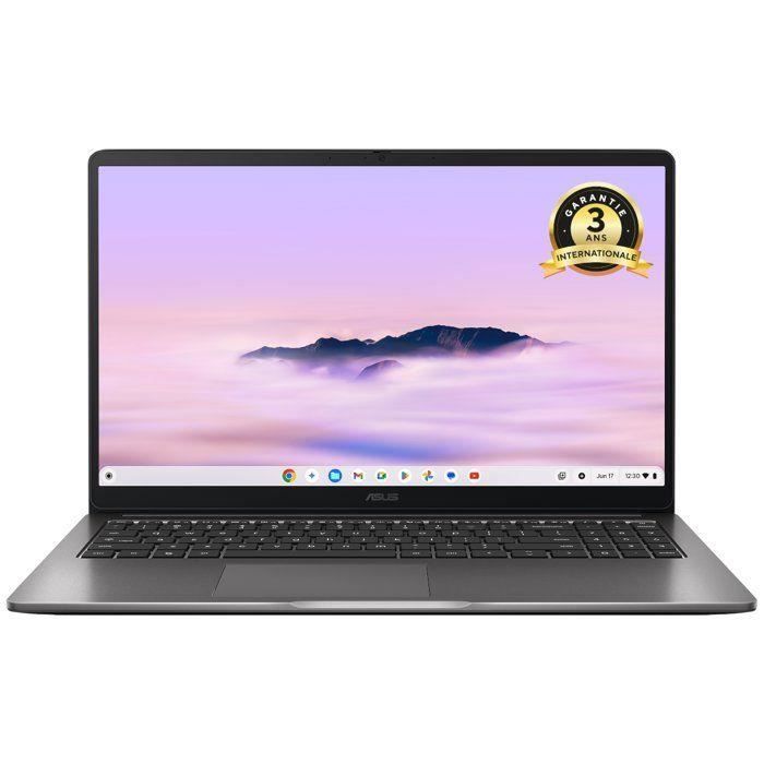 Pack ASUS : ASUS Chromebook CX1505 Chrome OS 15 6 FHD Intel Core i3 N355 RAM 8Go eMMC + Sacoche - vue 10
