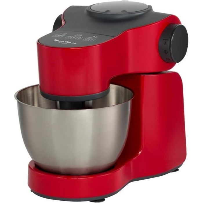 Moulinex Qa3015b1 Robot Patissier Wizzo Rouge Blender Achat Vente Robot De Cuisine Cdiscount