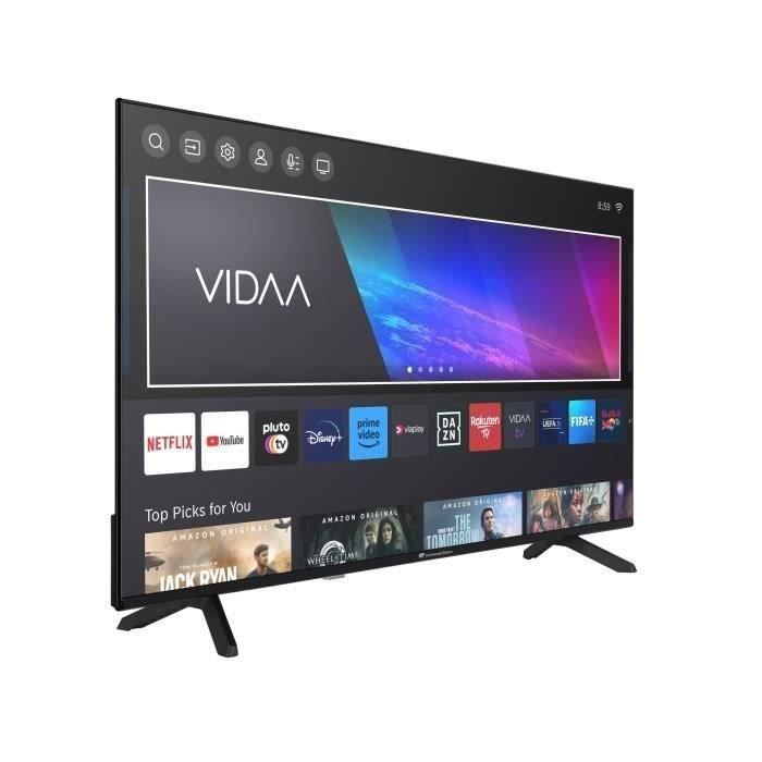 TV QLED 4K Continental Edison 43" (109 Cm) – Google TV, Wifi – Neuve Sous Emballage