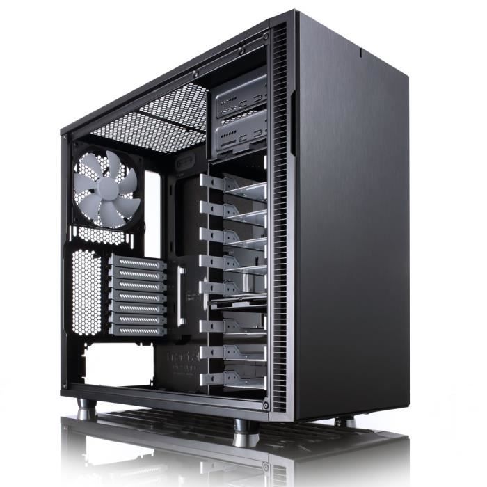 FRACTAL DESIGN BOITIER PC Define R5 - Moyen Tour - Noir - Format