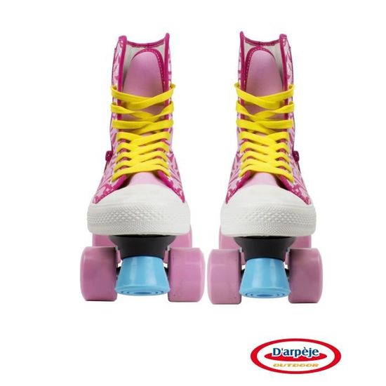 Patins à roulettes pour filles et garçons – Violet pour