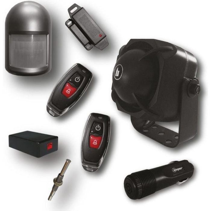 Sticker GPS alarme camping car - Sticker A moi Etiquette & Autocollant