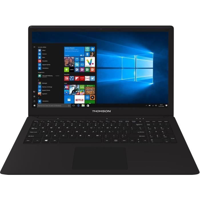 Vente PC Portable Ordinateur Portable - THOMSON NEO15CD - 15,6 pouces FHD - Celeron N3350 - RAM 4Go - Stockage 500Go HDD - Windows 10 pas cher Vente PC Portable Ordinateur Portable - THOMSON NEO15CD - 15,6 pouces FHD - Celeron N3350 - RAM 4Go - Stockage 500Go HDD - Windows 10 pas cher