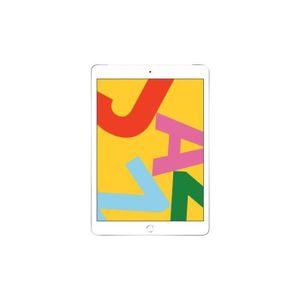 TABLETTE TACTILE iPad 7 (2019) Wifi+4G - 32 Go - Argent - Reconditi