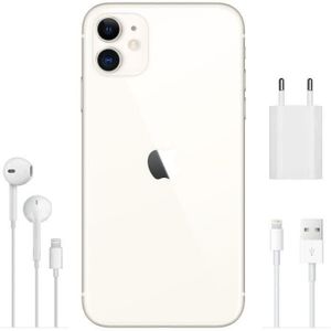 SMARTPHONE APPLE iPhone 11 256Go Blanc - Reconditionné - Exce
