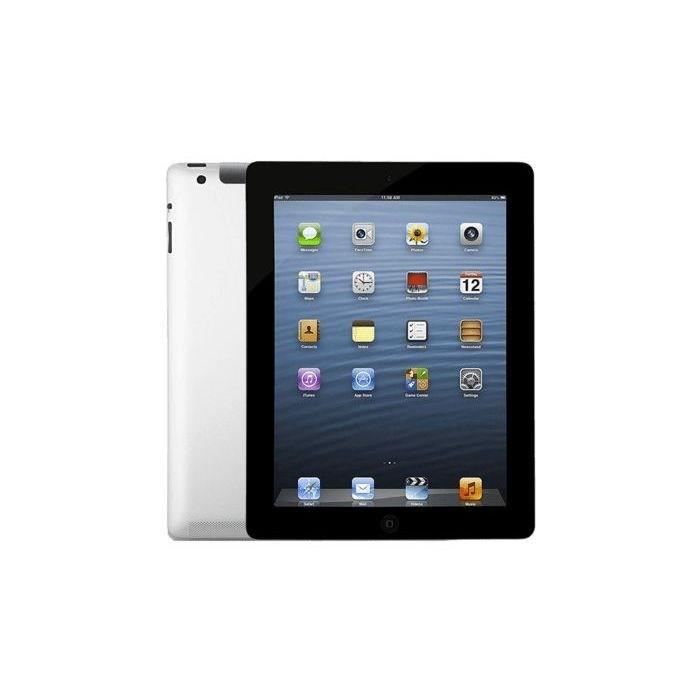 iPad 4 (2012) Wifi+4G – 16 Go – Noir – Reconditionné – Excellent état