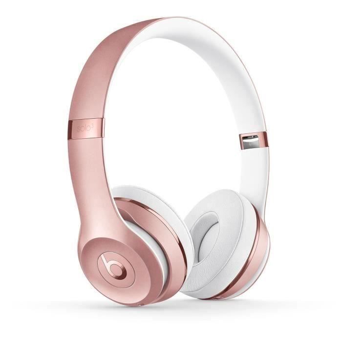Beats Solo3 Wireless Headphones - Rose Gold - Reconditionné - Excellent état