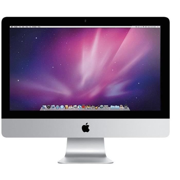 APPLE iMac 215 2010 i3 – 306 Ghz – 8 Go RAM – 512 Go SSD – Gris – Reconditionné – Excellent état