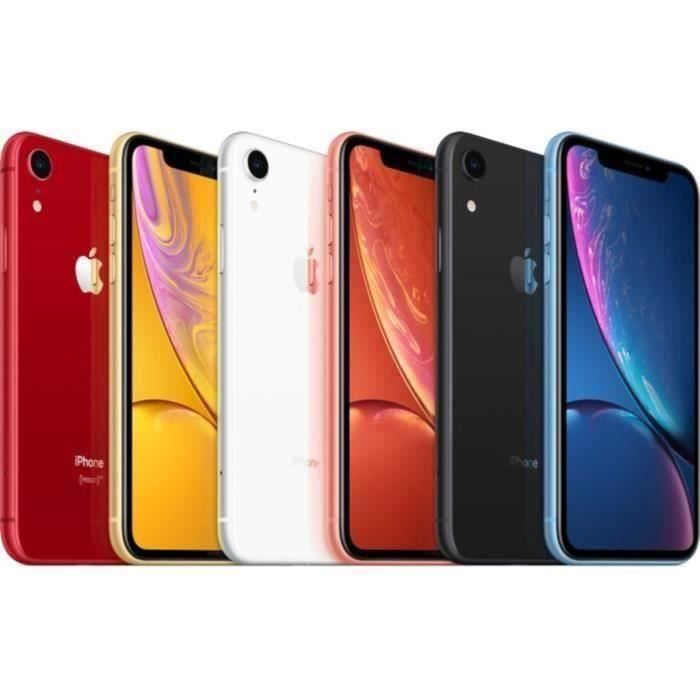 APPLE iPhone XR 64GB Rouge - Reconditionné - Excellent état