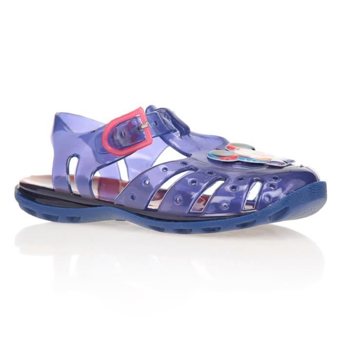 Mickey Sandales De Plage Violet Imprime Enfant Garcon Violet Cdiscount Chaussures