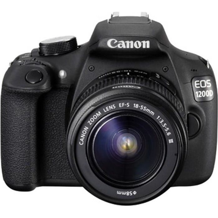 CANON EOS 1200D + objectif EF-S 18-55mm DC