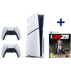 CONSOLE PLAYSTATION 5 Pack PS5 Standard : Console PS5 (Modèle Slim) + Ma