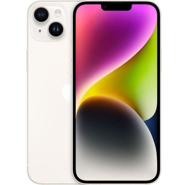 APPLE iPhone 14 Plus 256GB Starlight (2022) - Reconditionné - Etat correct Reconditionné - Apple reconditionné disponible sur Cdiscount Seconde Vie