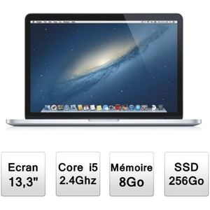 Top achat PC Portable Apple MacBook Pro 13,3" ( ME865F/A ) pas cher Achat PC Portable Apple MacBook Pro 13,3" ( ME865F/A ) pas cher