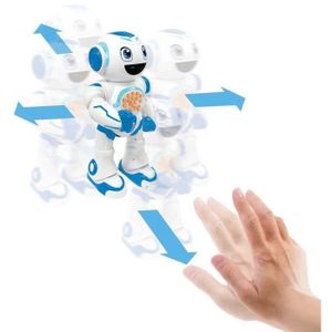 Mini Robot Parlant Tactile 12 Cm – Enregistreur Avec Musique Et Lumières LED – Cadeau Interactif Pour Enfant 3+