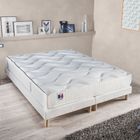 CONFORT DESIGN Gari Ensemble matelas & sommier 180 x 200 - Ep. 23 cm - Polylatex - Hypoallergénique - Réversible -Fabriqué en France