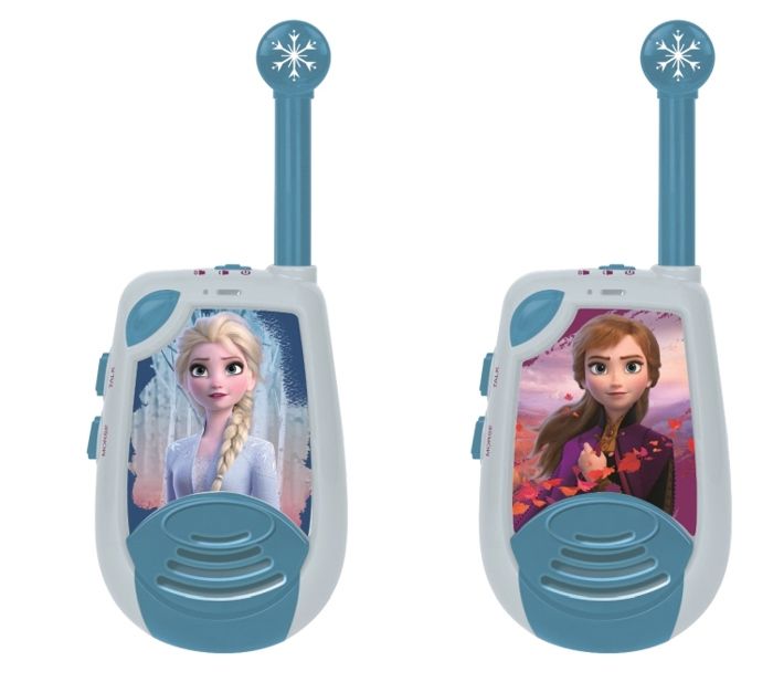 La Reine Des Neiges Talkies Walkies Enfant Elsa Et Anna 2 Kilometres De Portee Lexibook Cdiscount Jeux Jouets