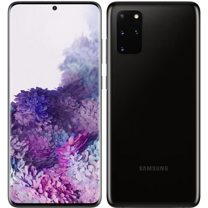 Vente Téléphone portable Samsung Galaxy S20+ 128 Go 5G Noir pas cher Vente Téléphone portable Samsung Galaxy S20+ 128 Go 5G Noir pas cher