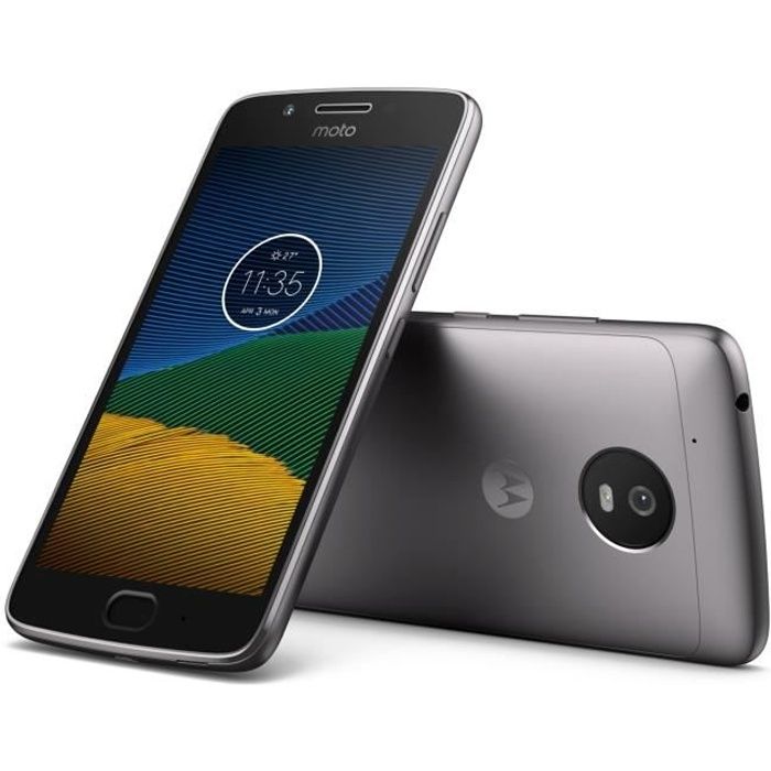 Motorola Moto G5 Double SIM 16 Go Lunar Grey