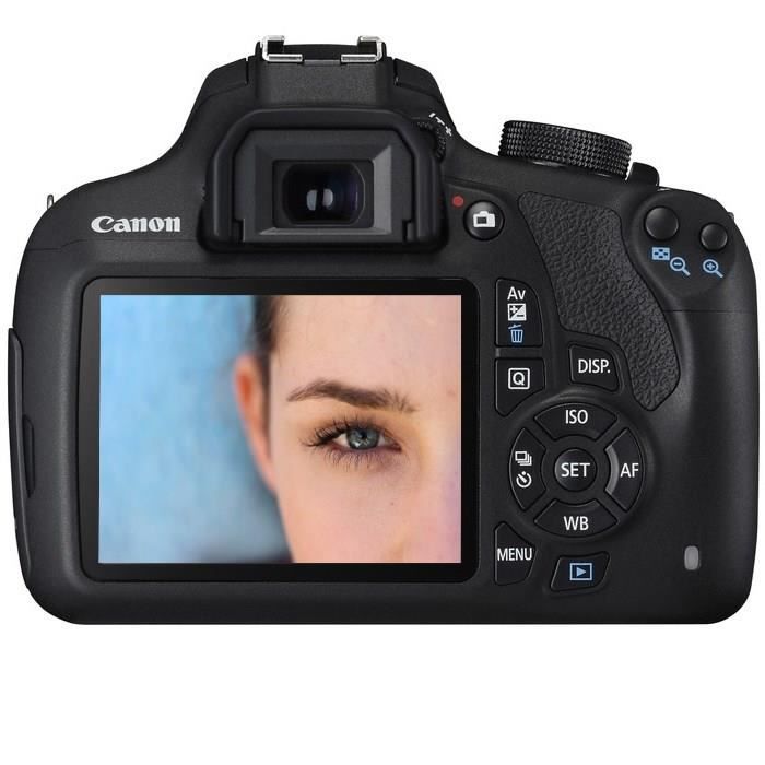 CANON EOS 1200D objectif EF-S 18-55mm IS II Cdiscount Appareil