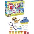 Coffret Play-Doh Le cabinet vétérinaire avec chien et 10 outils - Les classiques-0