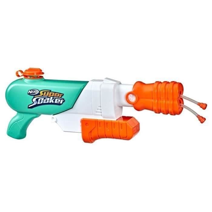 Pistolet à eau Hydro Frenzy NERF Super Soaker - Jeux d'eau extérieurs pour s'arroser l'été