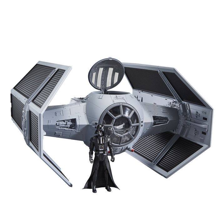 Star Wars TIE avancé de Dark Vador figurine de 95 cm et véhicule de collection The Vintage Collection dès 14 ans