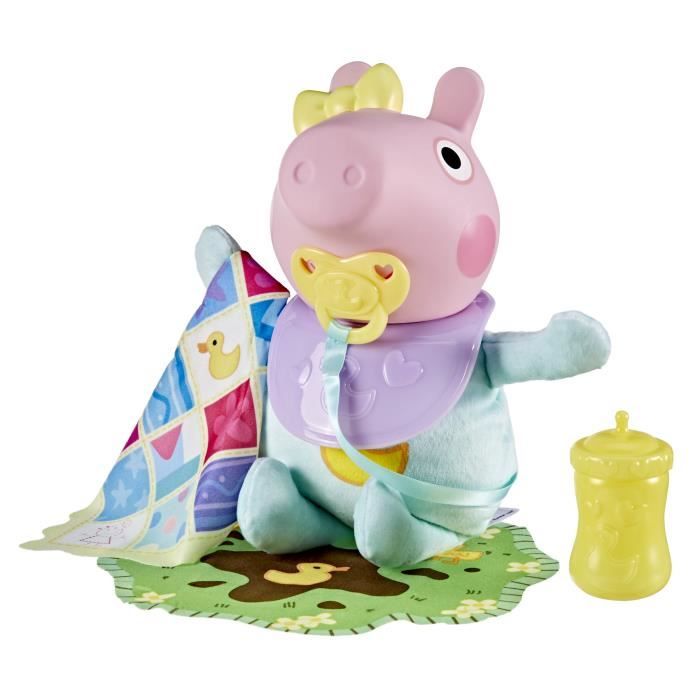 Peppa Pig Gros câlins Evie poupée interactive avec accessoires dès 3 ans