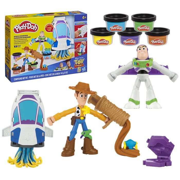 Play Doh Toy Story Créations spatiales coffret de pâte à modeler loisirs créatifs jouets Disney pour enfants dès 4 ans