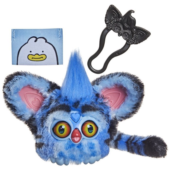 Furby Furblets Derpy le tigre KPop Demon Hunters mini peluche électronique de collection de 7 5 cm pour enfant dès