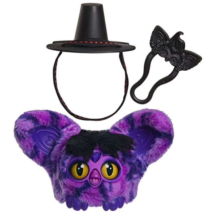Furby Furblets Démon Saja Boy KPop Demon Hunters mini peluche électronique de collection de 7 5 cm pour enfant dès