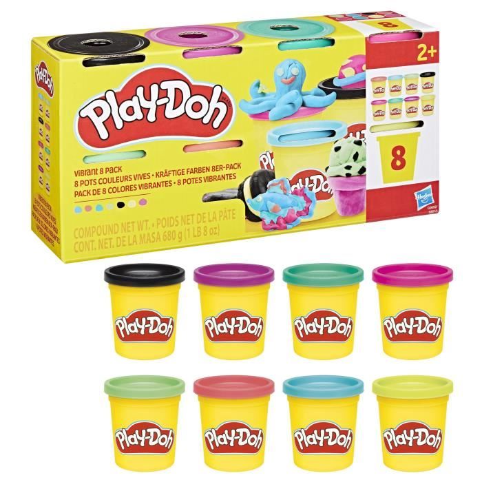 Play-Doh Pâte à modeler Plus 8 pièces 3 ans+ - acheter en ligne