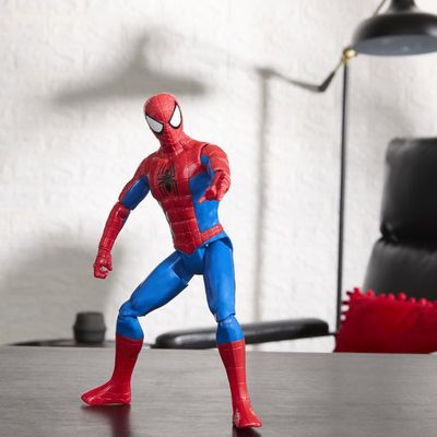 Figurine Spiderman Avengers 25 Cm - Équipement Araignée - PVC Avec Socle