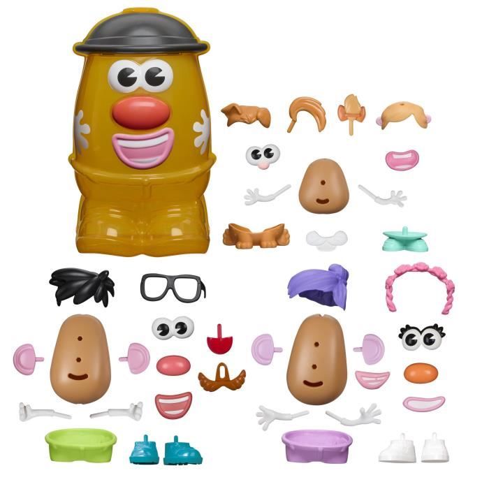 Monsieur Patate Méga patate coffret avec 42 pièces dont une boîte