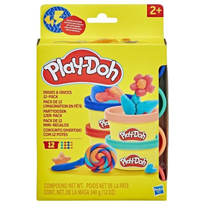 PLAY-DOH PACK DE 18 pots imagination, loisirs créatifs de pâte a PLAY-DOH PACK DE 18 pots imagination, loisirs créatifs de pâte a