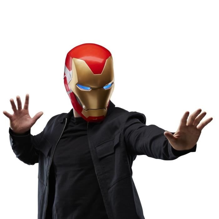 IRON MAN 3 - CASQUE INTEGRAL OFFICIEL ELECTRONIQUE AVEC SON & LUMIERE