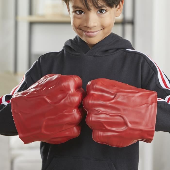 Poings Fracassants Red Hulk - Déguisement Marvel Captain America Brave New World | Jouet Enfant 5 Ans